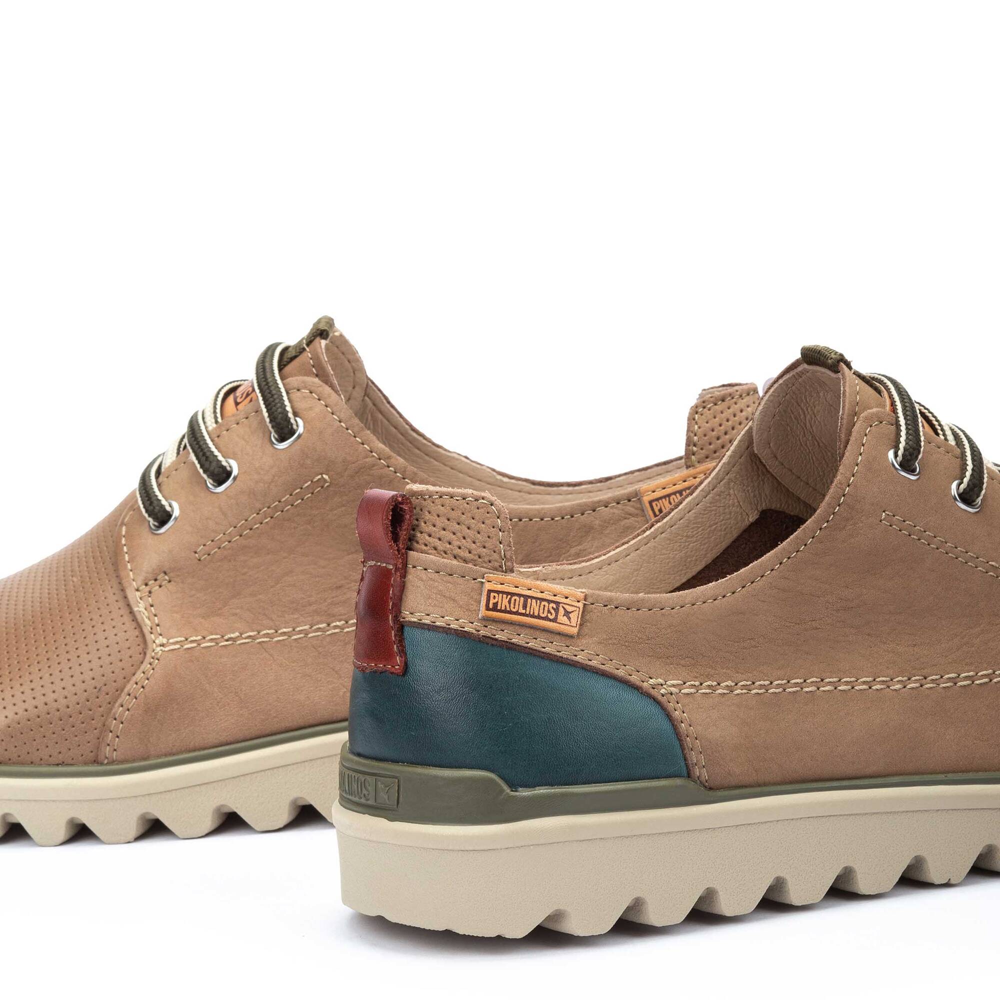 Męskie buty Bluchers z podeszwą sportową - STONE