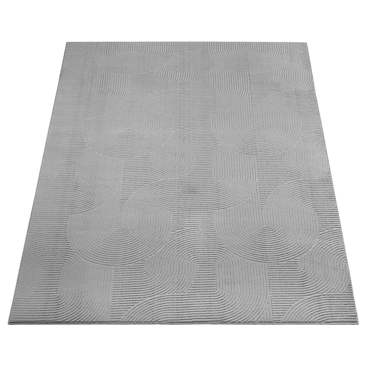 Teppich Rio - moderner und weicher Teppich, the carpet, rechteckig, Höhe: 16 mm, Anti-Rutsch, 3D-Optik, flauschiger Flor, pflegeleicht und robust