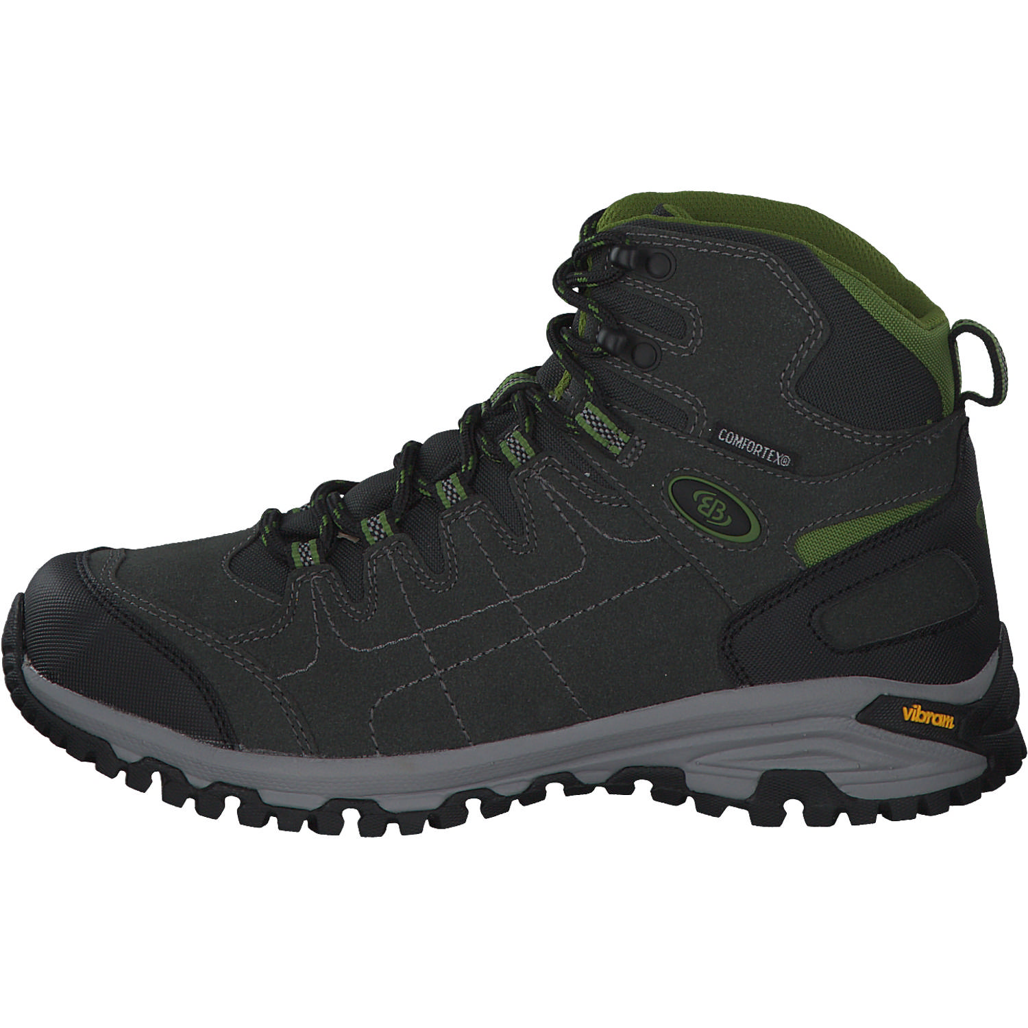 EB-Sport 221161, Cut Out-Stiefeletten, Damen, Anthrazit / Grün