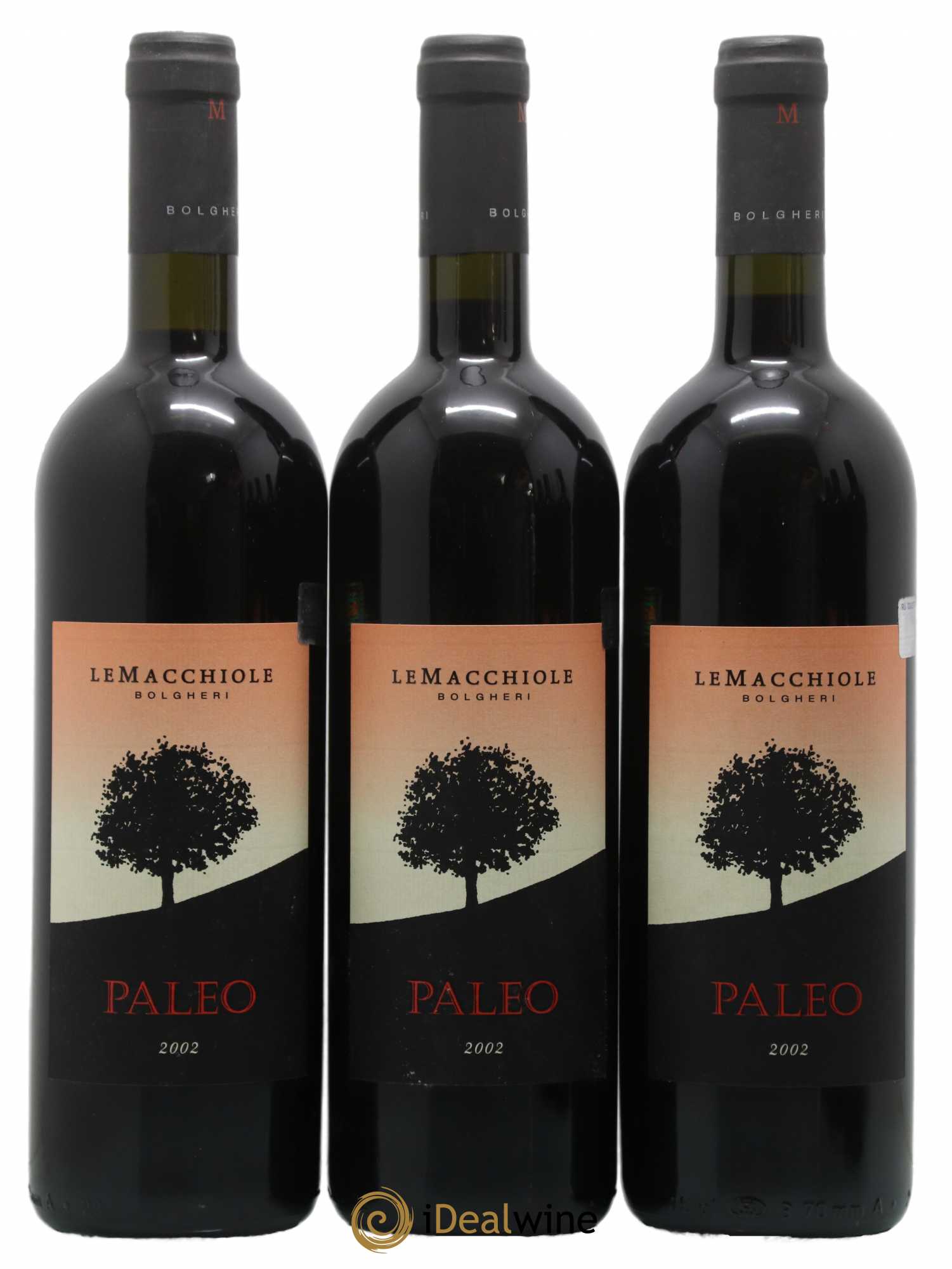Toscana IGT Le Macchiole Paléo  2002 - Lot de 6 Bouteilles