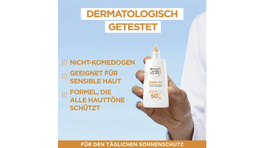Garnier Ambre Solaire super UV Niacinamid Sonnenschutzfluid 40 ml
