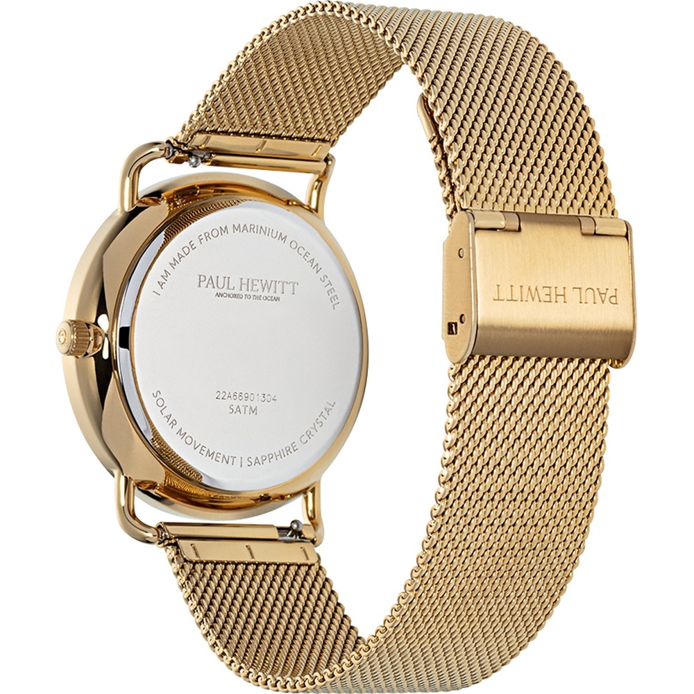 Paul Hewitt Montre pour hommes Acier inoxydable recylé Montre