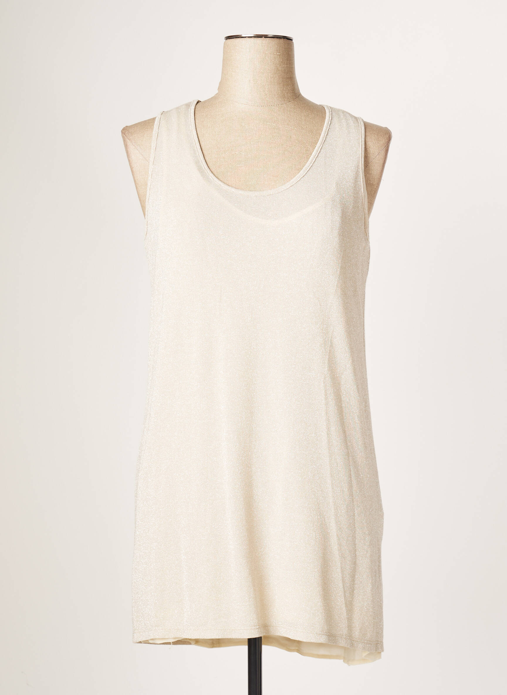 Poussiere D Etole Tuniquesansmanche Femme couleur beige