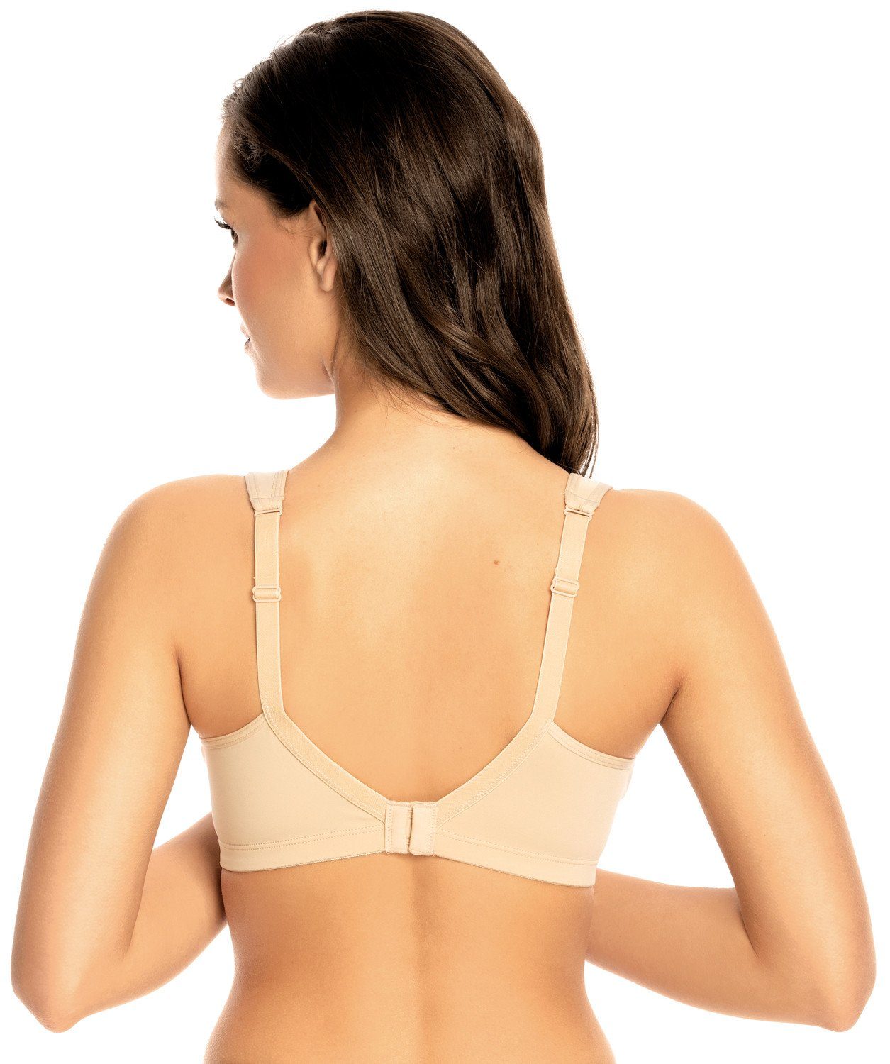 Viania Sport-BH 14750 (1-tlg) Sport-Wellness-BH soft ohne Bügel Middle Function Farbe Beige