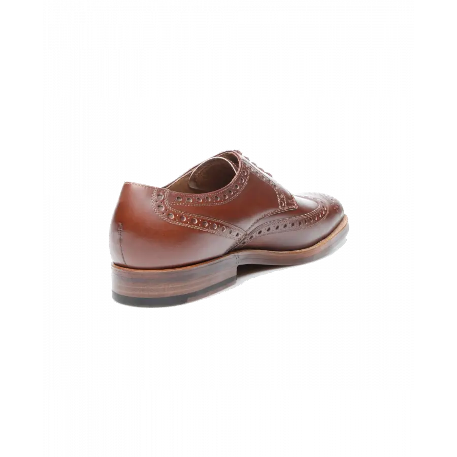 Heinrich Dinkelacker - Businessschuhe Derby LUZERN FULL-BROGUE AC Antikcalf - braun