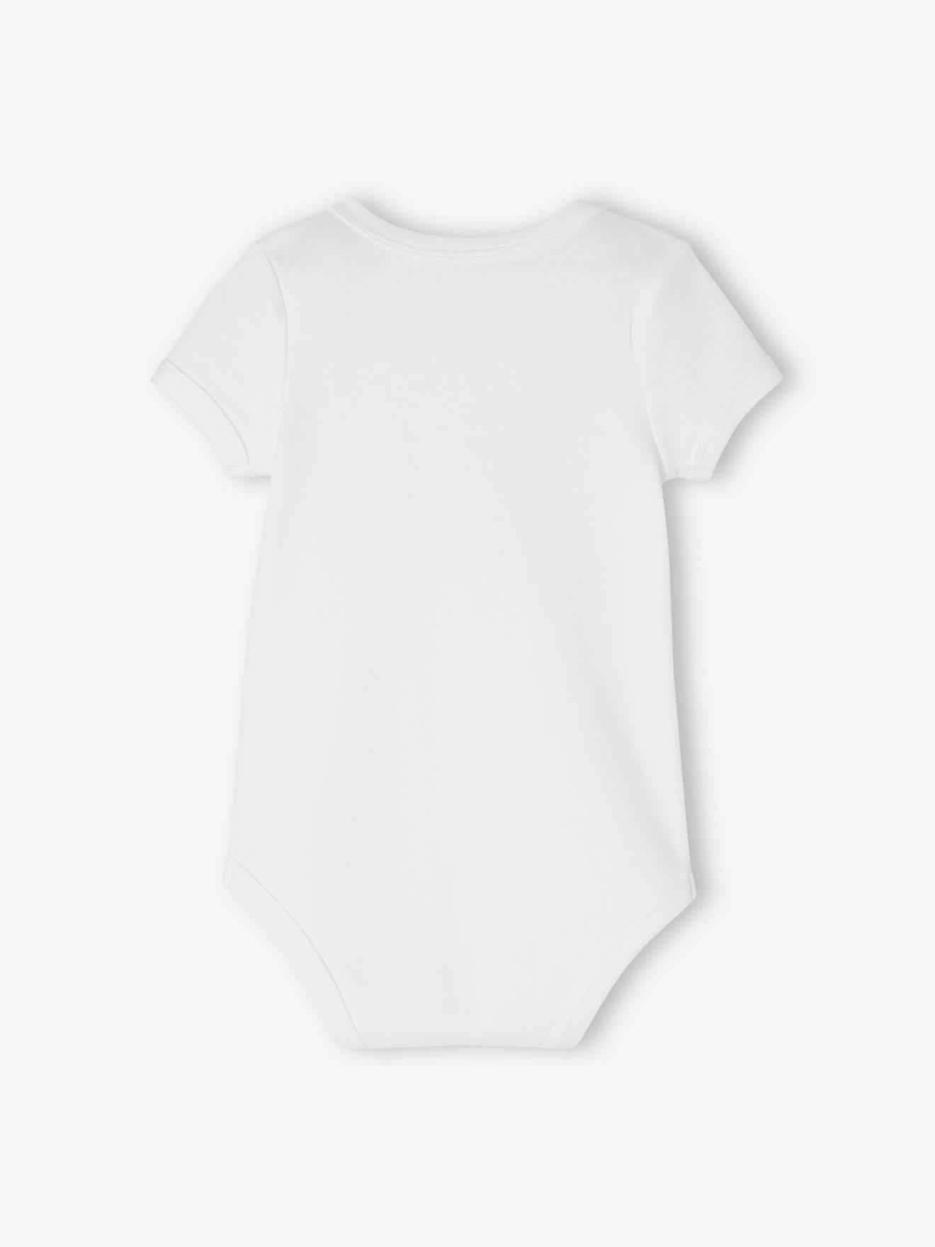 Vertbaudet 5er-Pack Baby Schlupfbodys aus Bio-Baumwolle Oeko-Tex - altrosa