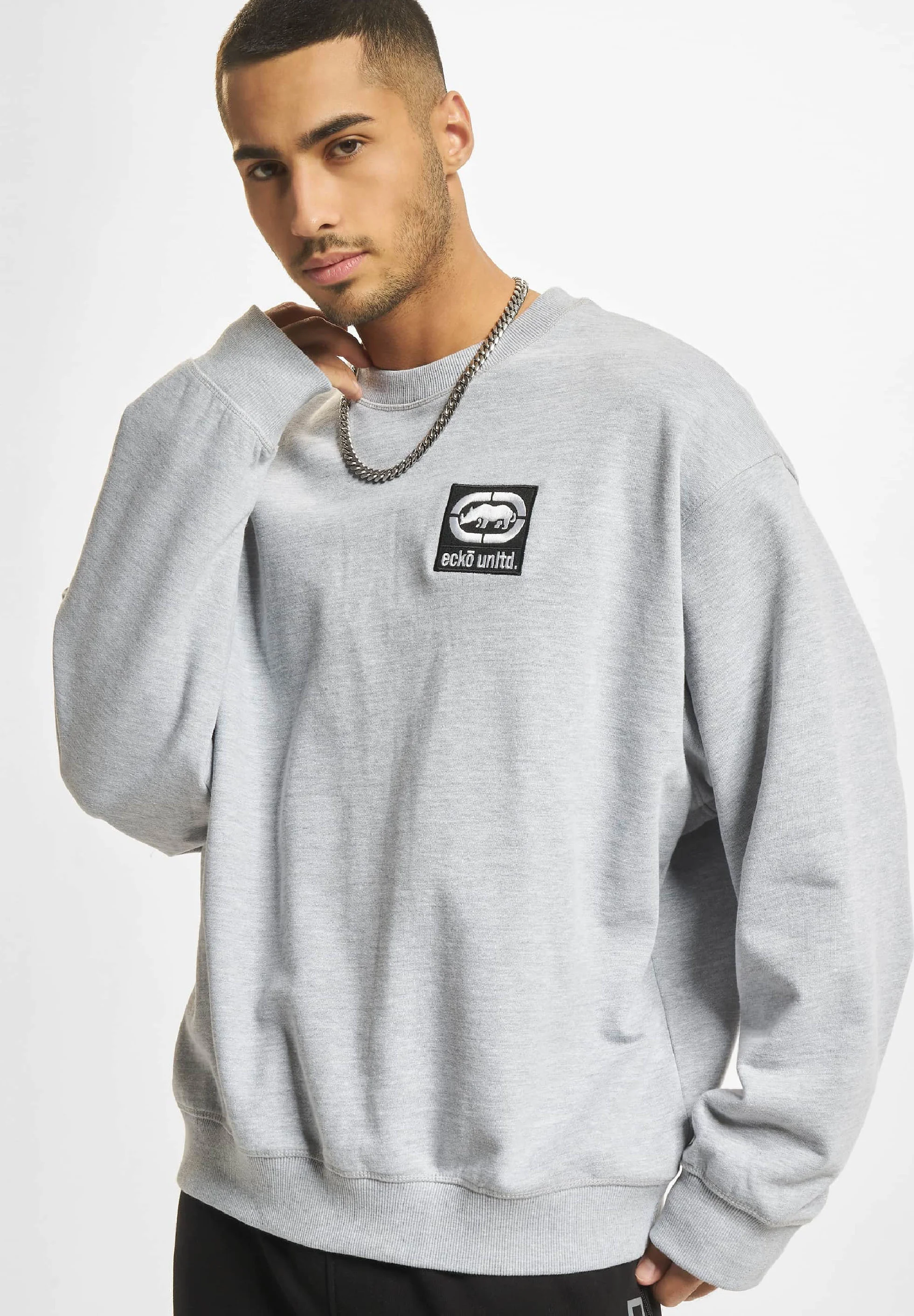 ecko unltd. Sudadera de cuello redondo juvenil