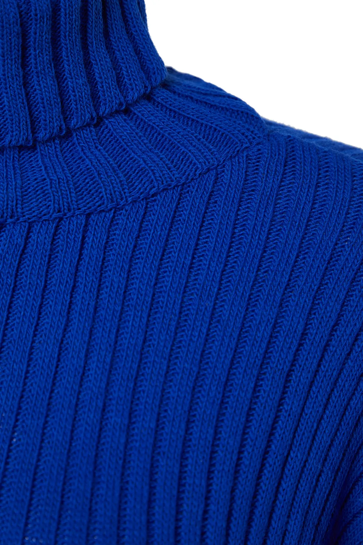 Trendyol Collection  Saks Crop Basic Strickpullover TWOAW22KZ0223