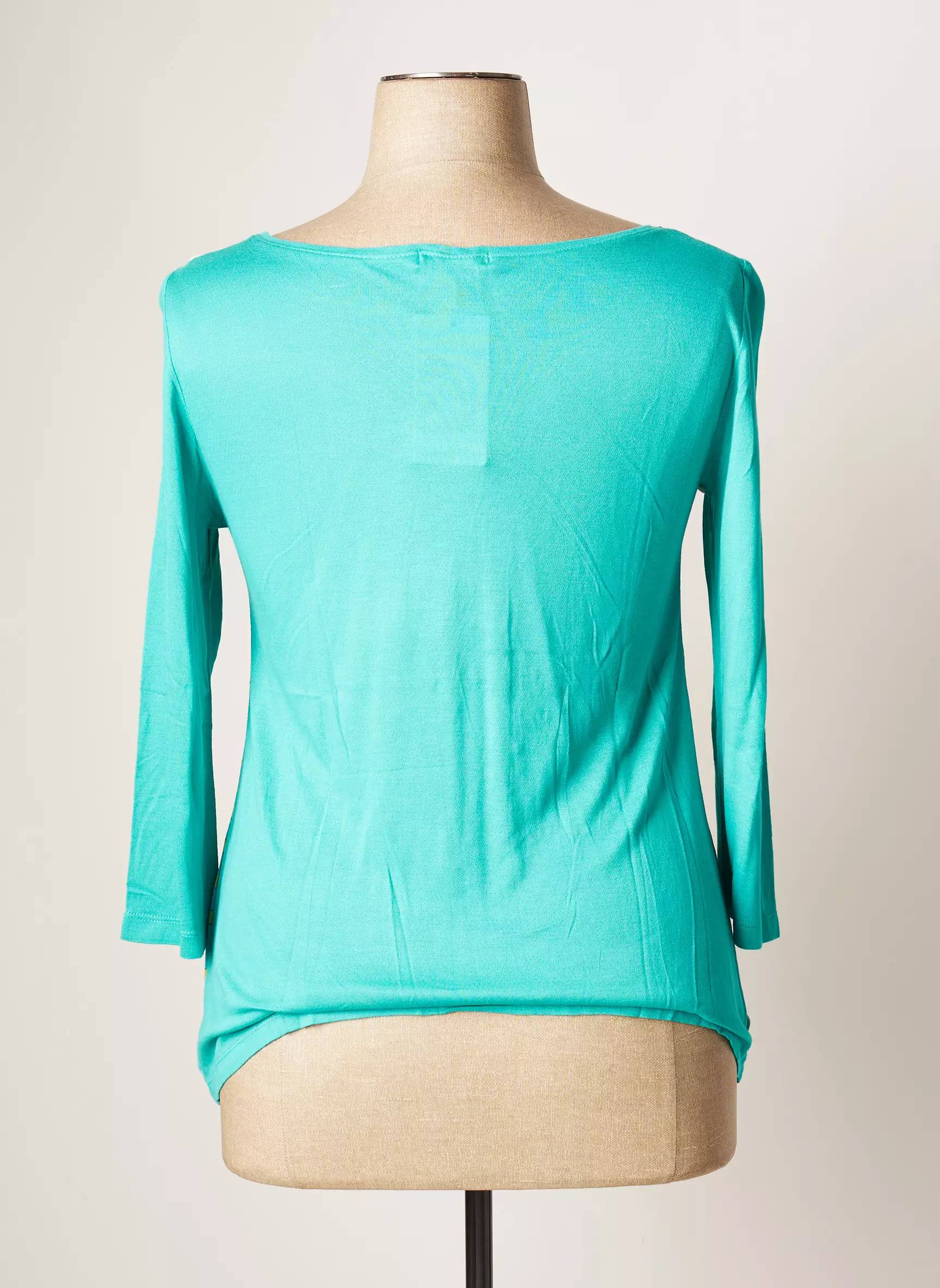 Camisetas Tops Femme couleur bleu
