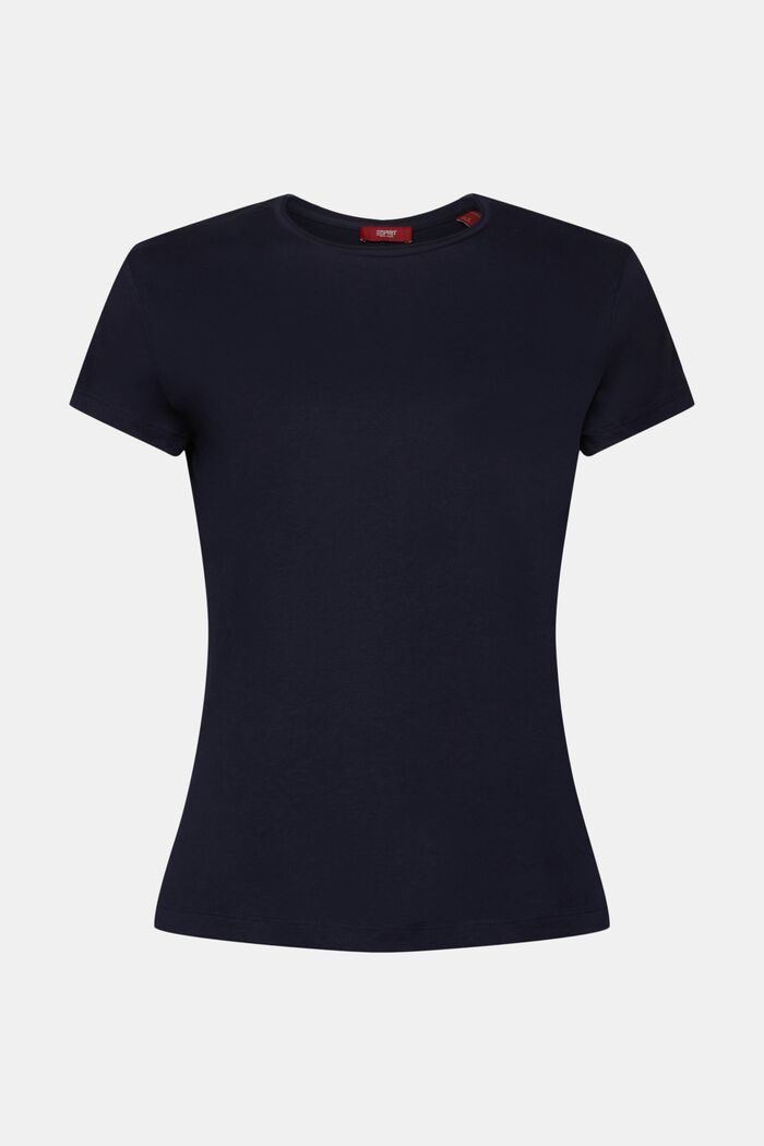 T-Shirt mit Rundhalsausschnitt, 100 % Baumwolle