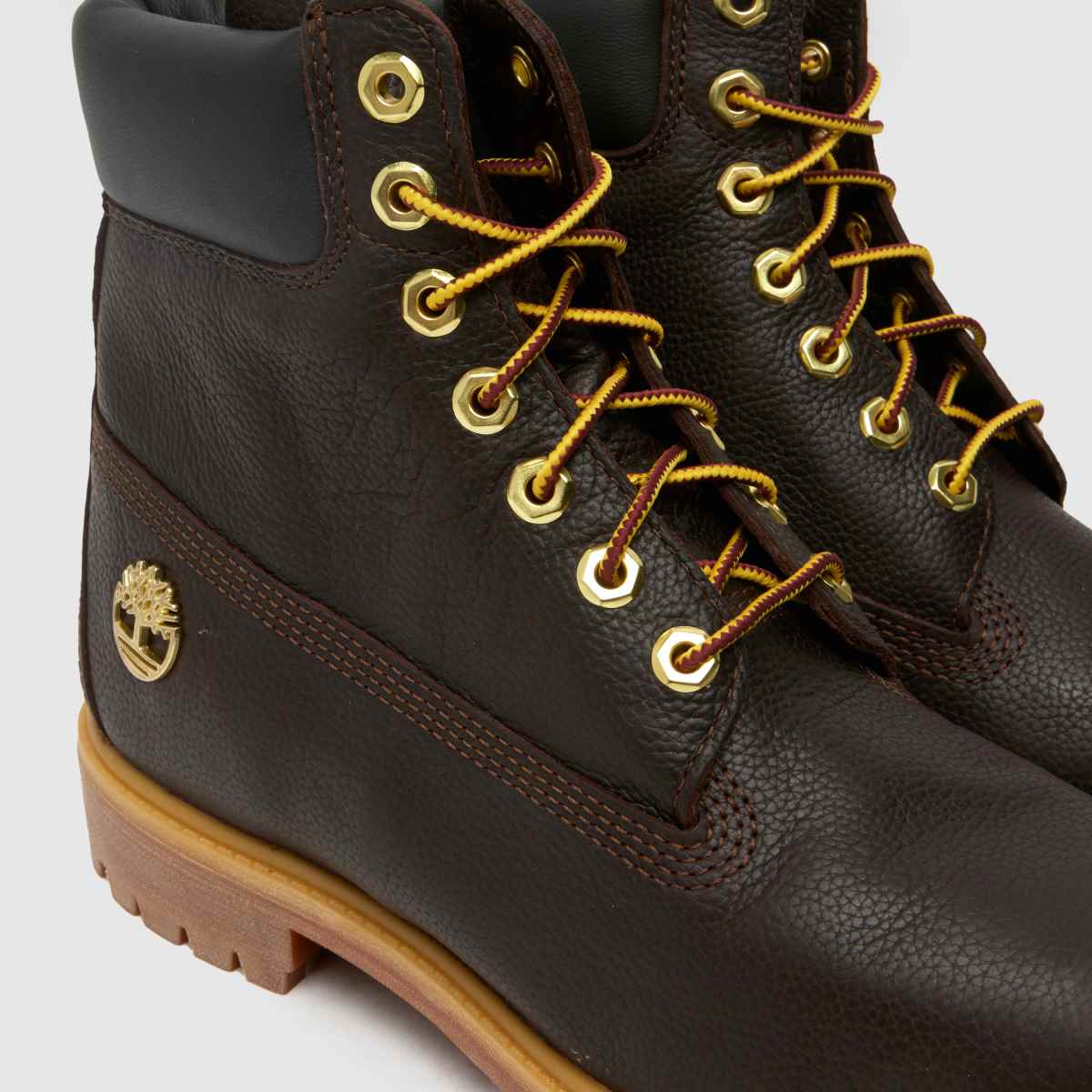 Timberland – Premium 6-tums stövlar i mörkbrun