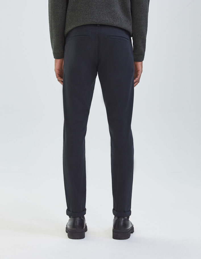 Pantalon chino SLIM noir Homme