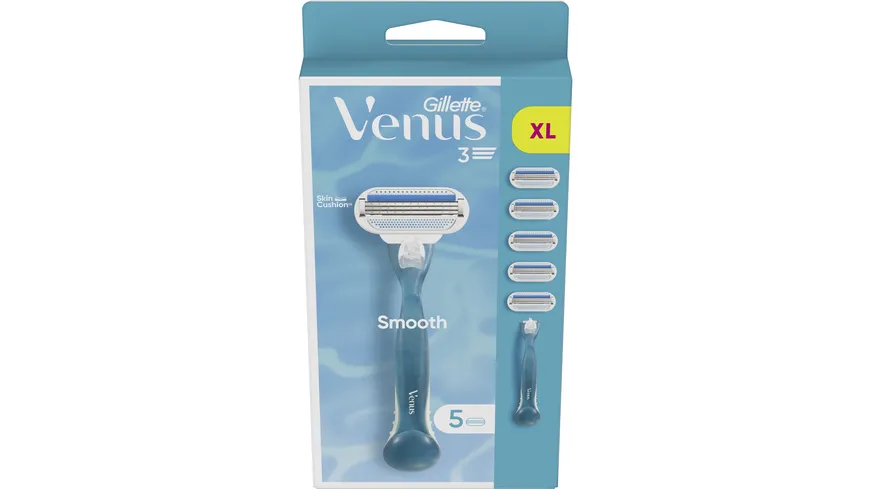 Gillette Venus Klingen + Rasierer Smooth