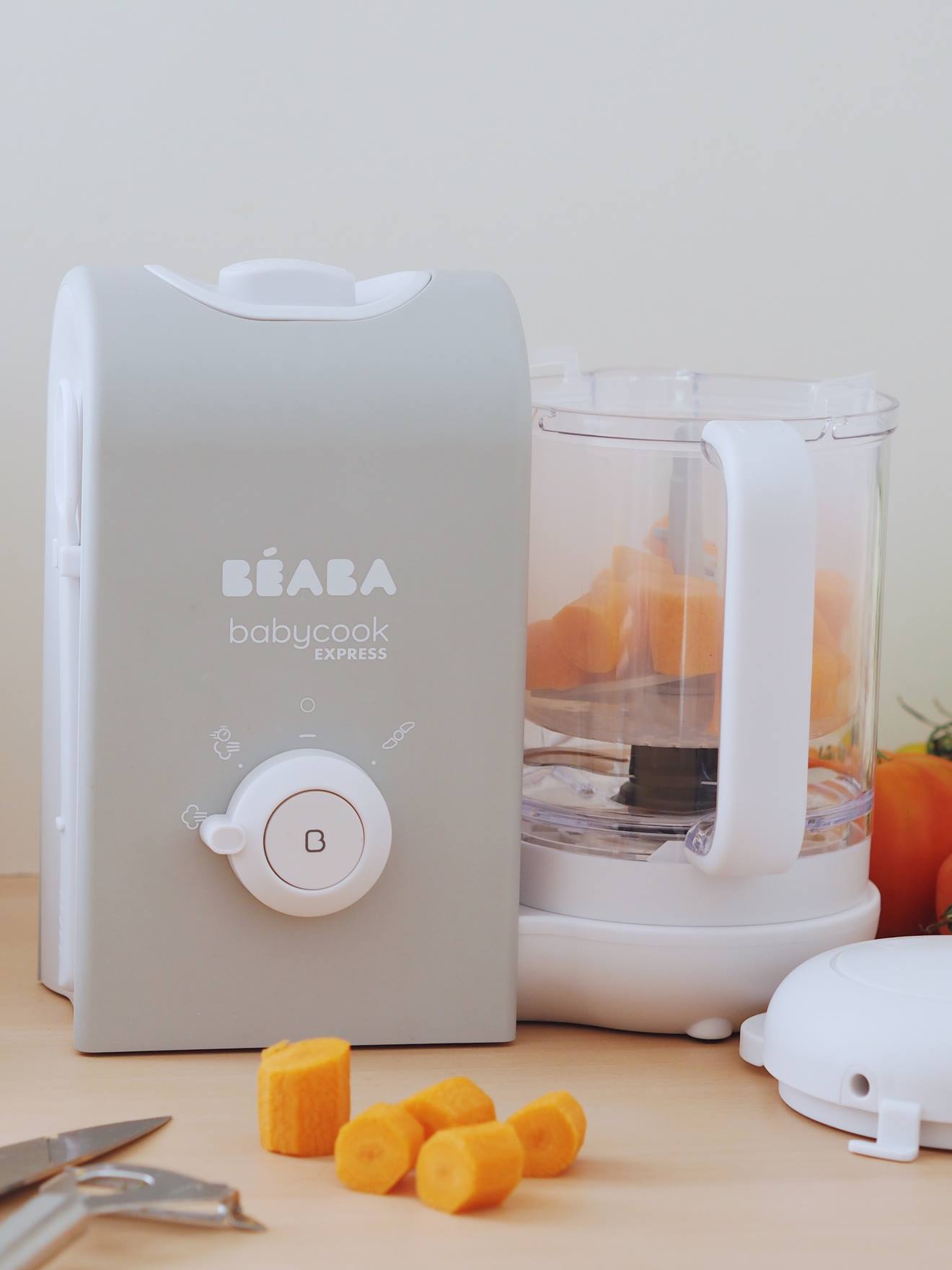 Beaba 4-in-1-Dampfgarer BABYCOOK EXPRESS BEABA - grau
