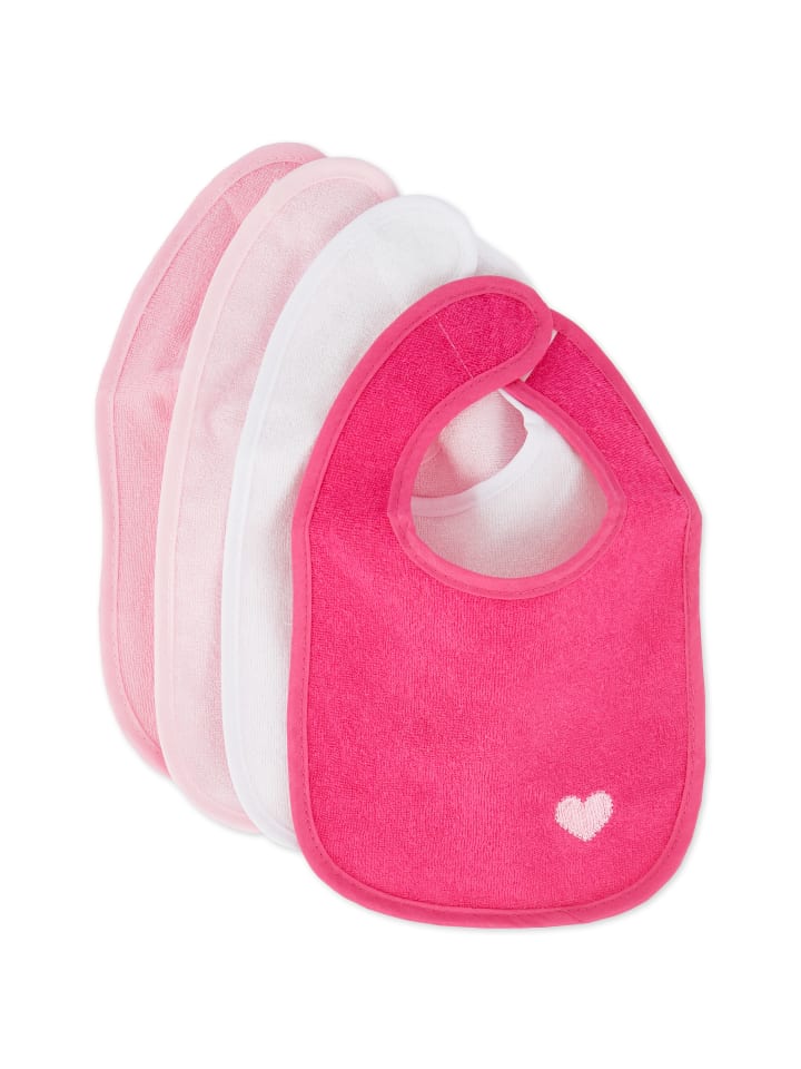 Bieco Spielwaren Baby Lätzchen 4er Pack abwaschbar in Mehrfarbig günstig kaufen onesize