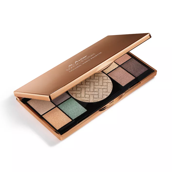 MAGIC FINISH Golden Vibes Lidschatten- & Highlighter Palette
