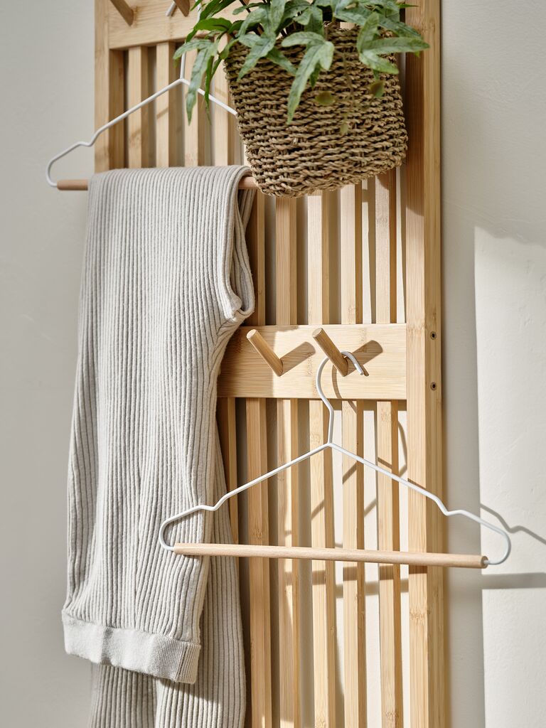 BO BO kleshengere, lengde 42 cm, 3 stk/pakning, hvite