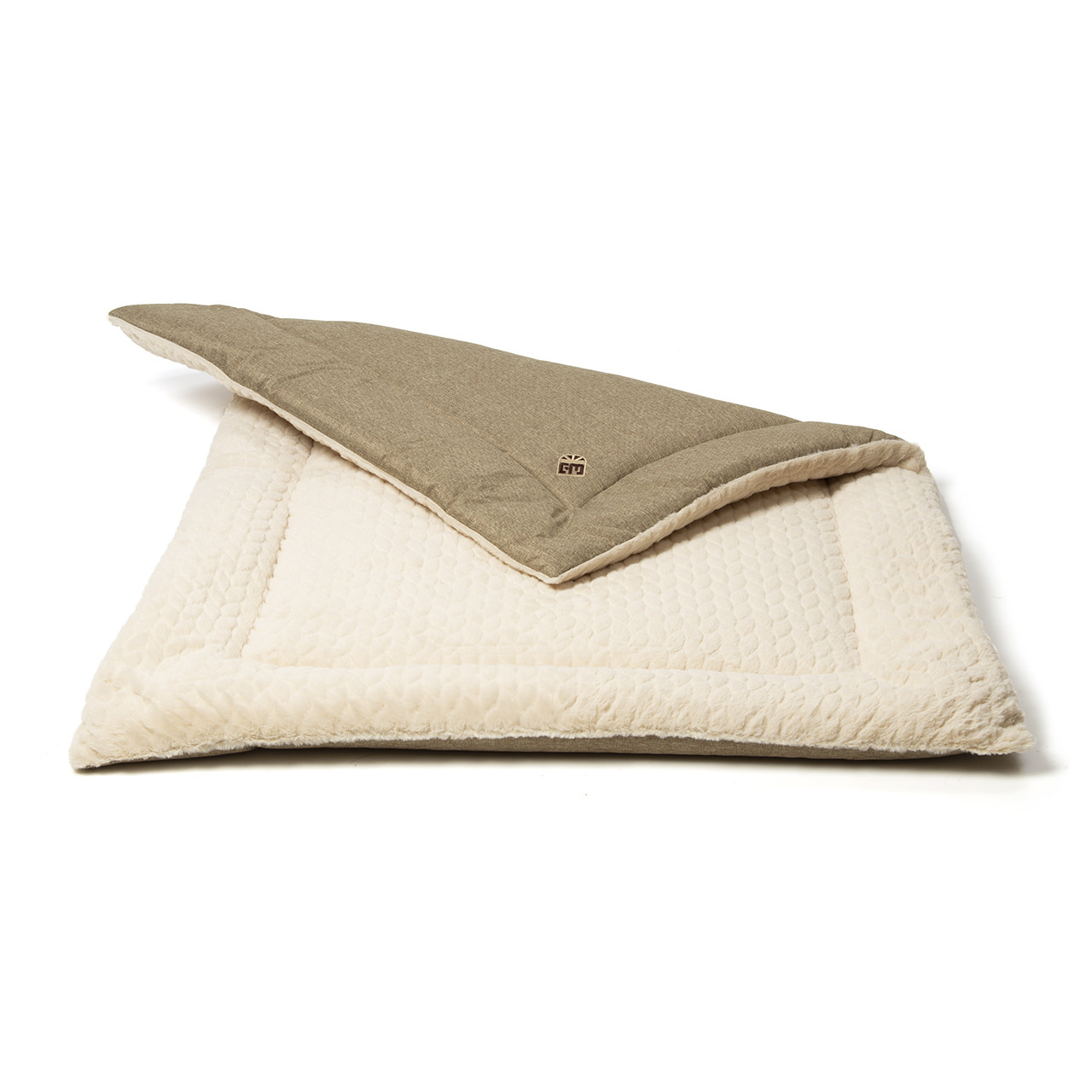 Wallace & Jones Hundebetten Wallace & Jones gepolsterte Wendedecke Bristol beige XXL