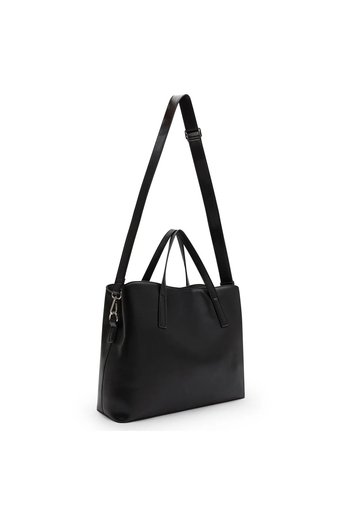 L.CREDI  Handtasche - Schwarz - Unifarben