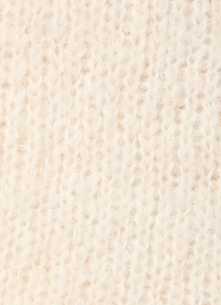 alchemist Louiza coarse knit conspicuous vest in alpaca wool blend