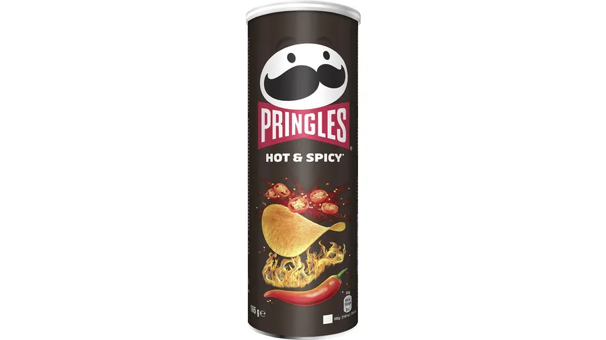 Pringles Chips Hot & Spicy 165 g