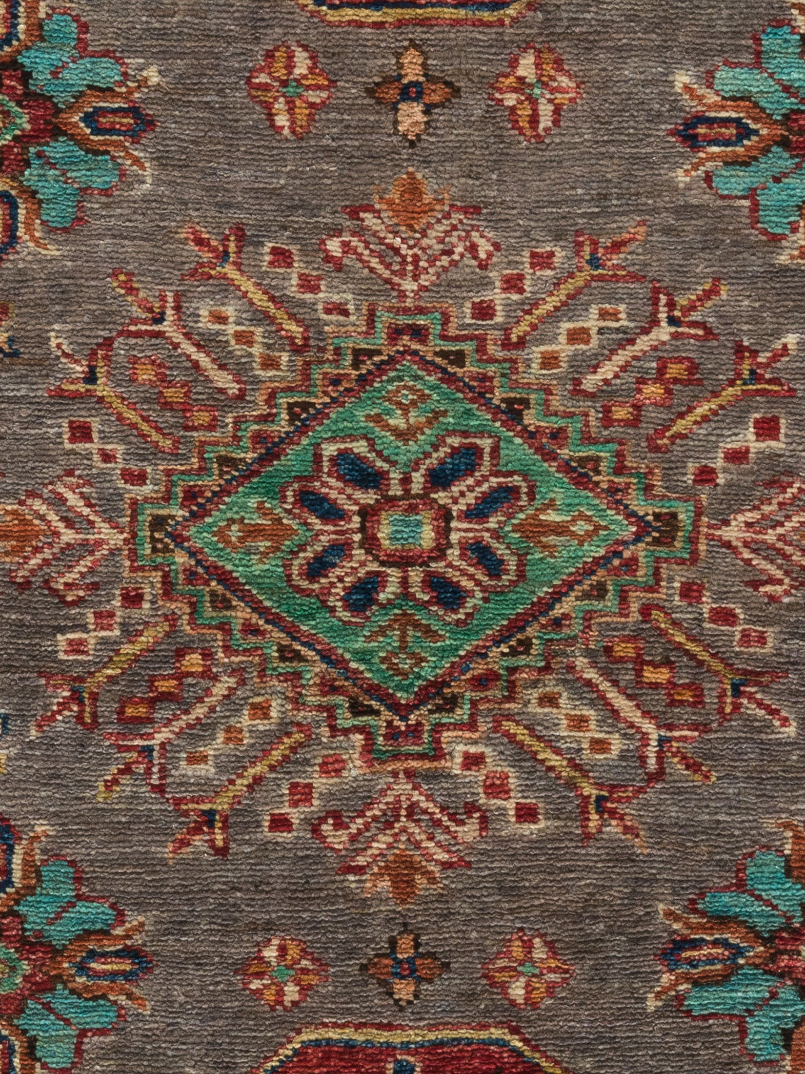 Kazak Ghazni ca. 123 x 189 cm, Unikat / Einzelstück
