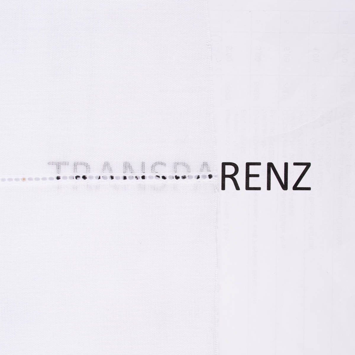 Meterware Gardinenstoff Gardinenstores Batistoptik doppeltem Abschluss und Häke, SCHÖNER LEBEN., halbtransparent, Voile