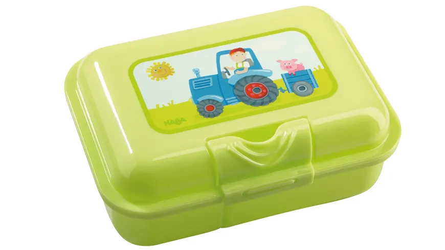 HABA Brotdose Traktor, Kindergeschirr 302821