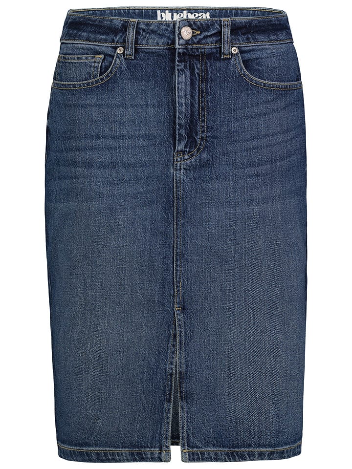 Sublevel Jeansrock in Dunkelblau günstig kaufen