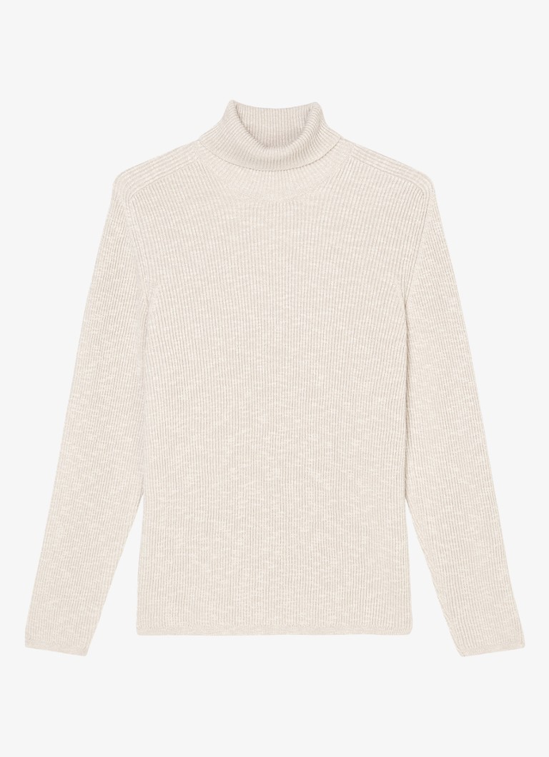 Marc O'Polo Textured ribbed turtleneck