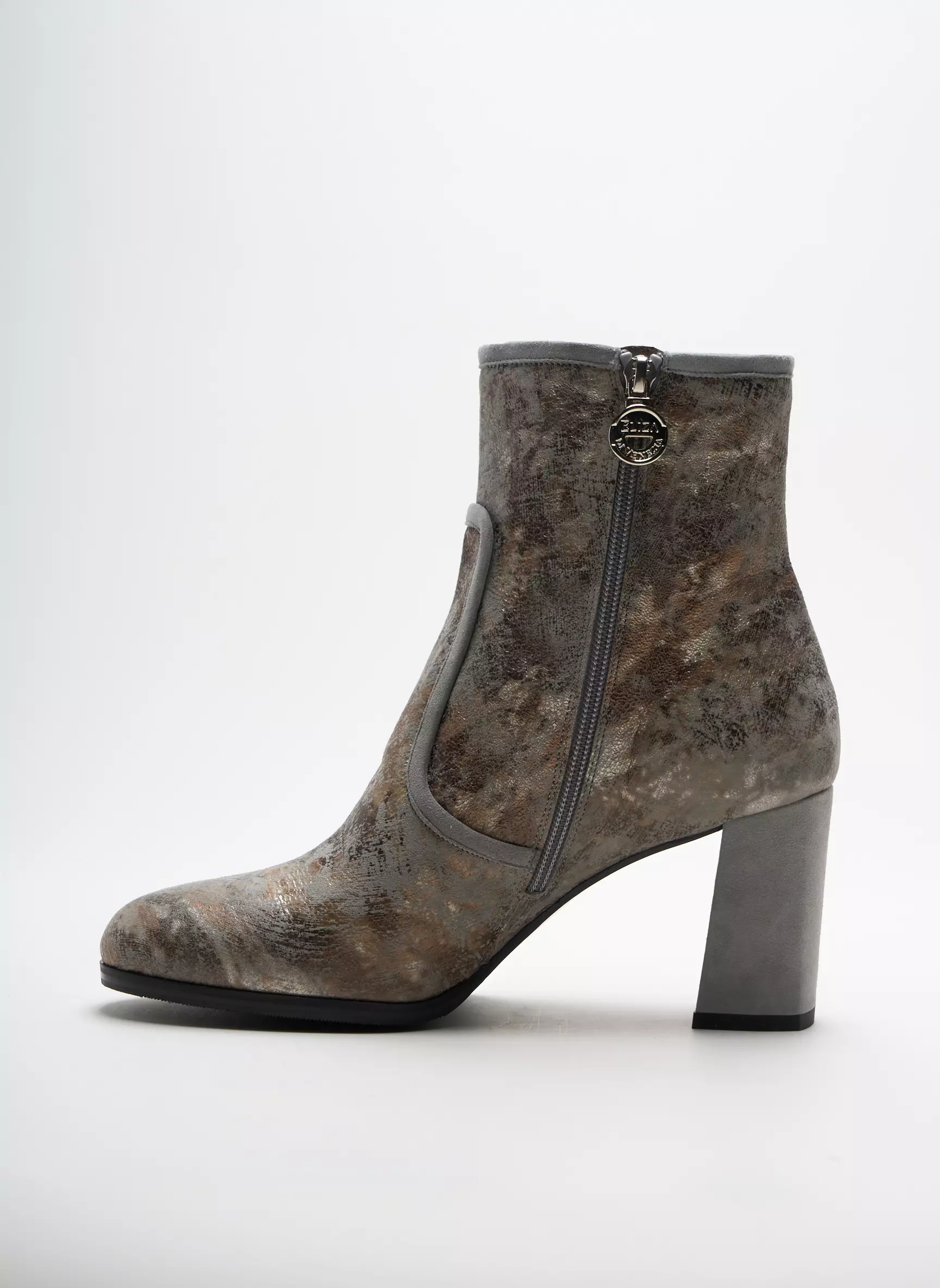Eliza Di Venezia Bottines Femme couleur gris