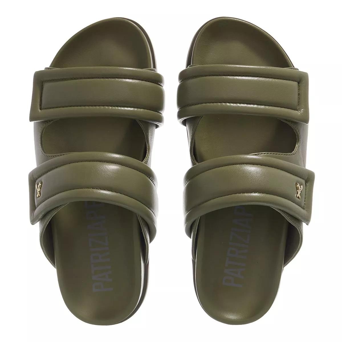 PATRIZIA PEPE WOMEN Komfort Sandalen grün Slide