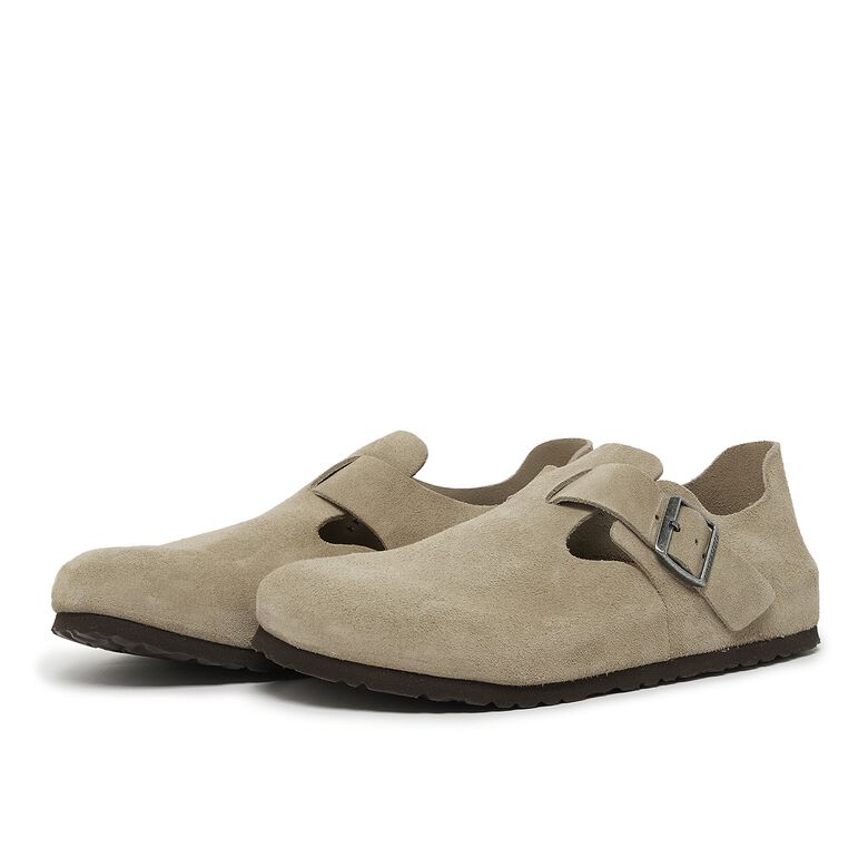 Birkenstock London Suede LEVE taupe