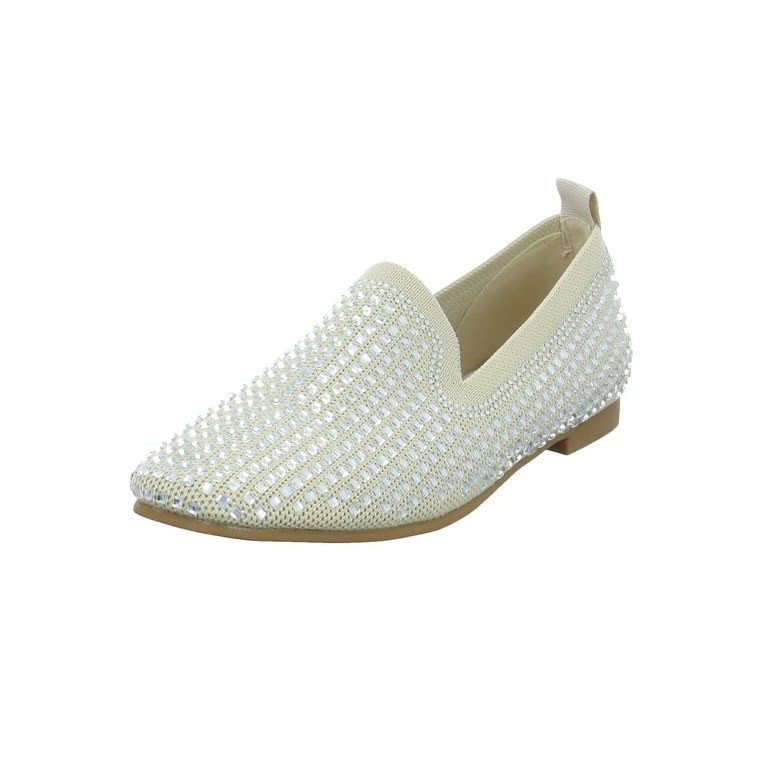 LA STRADA Klassische Slipper beige