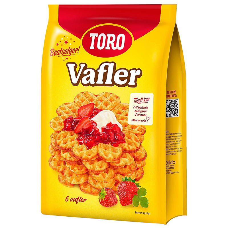 Toro Vaffelmix 248 g Toro