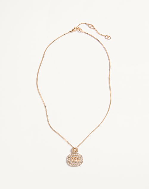 Colar exclusivo VLogo em metal e cristais Swarovski®