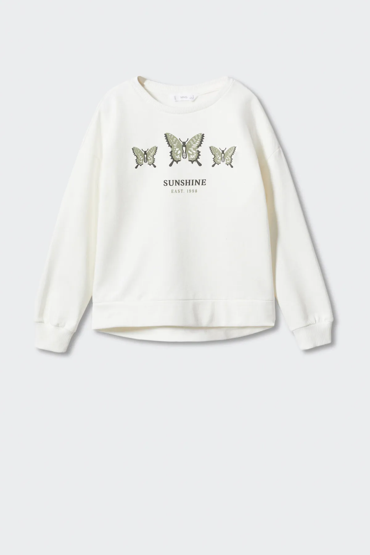 MANGO Kids  37001050 Pullover und Strickjacken Weiß