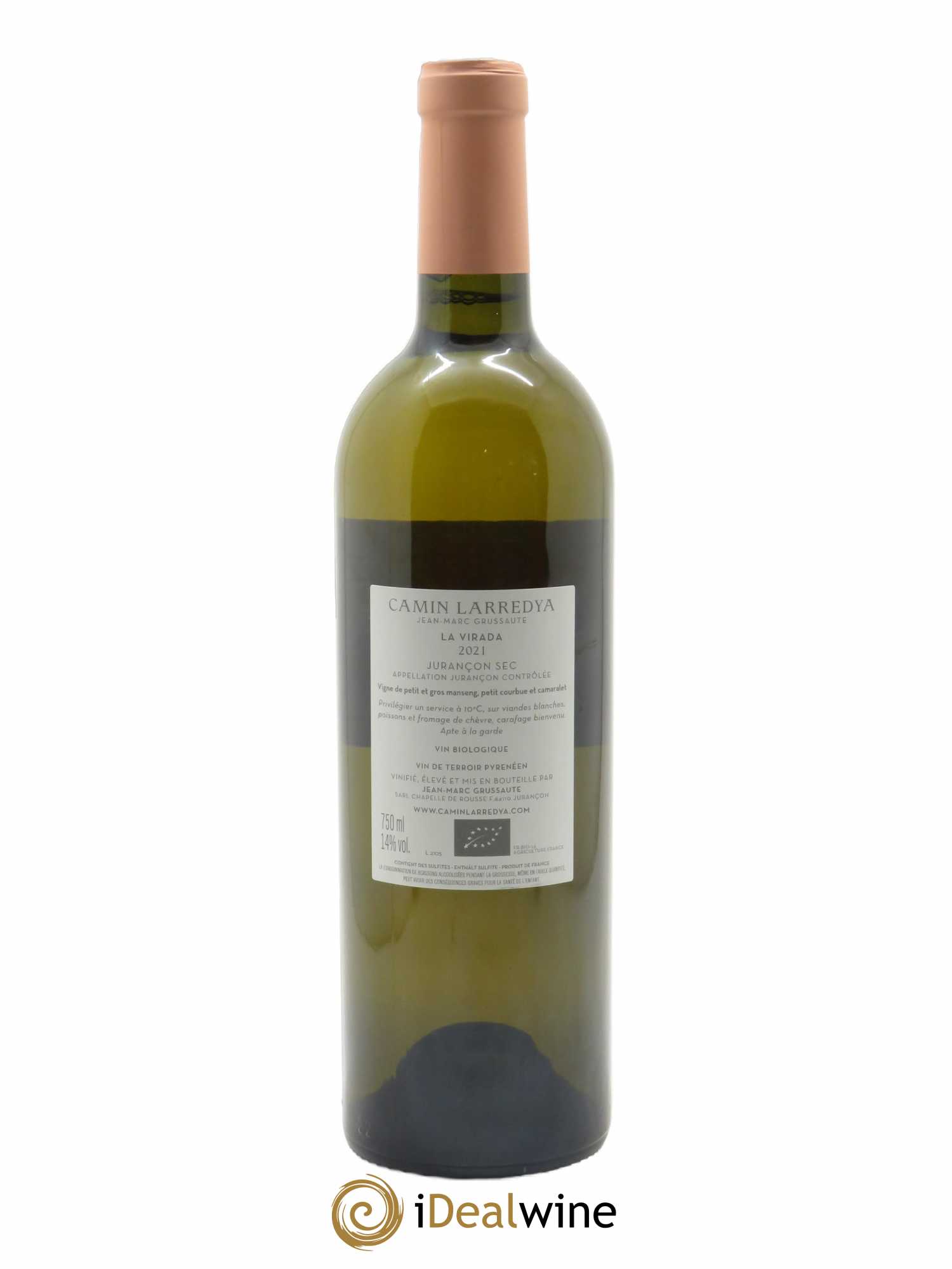 Jurançon Sec La Virada Camin Larredya  2021 - Lot de 1 Bouteille