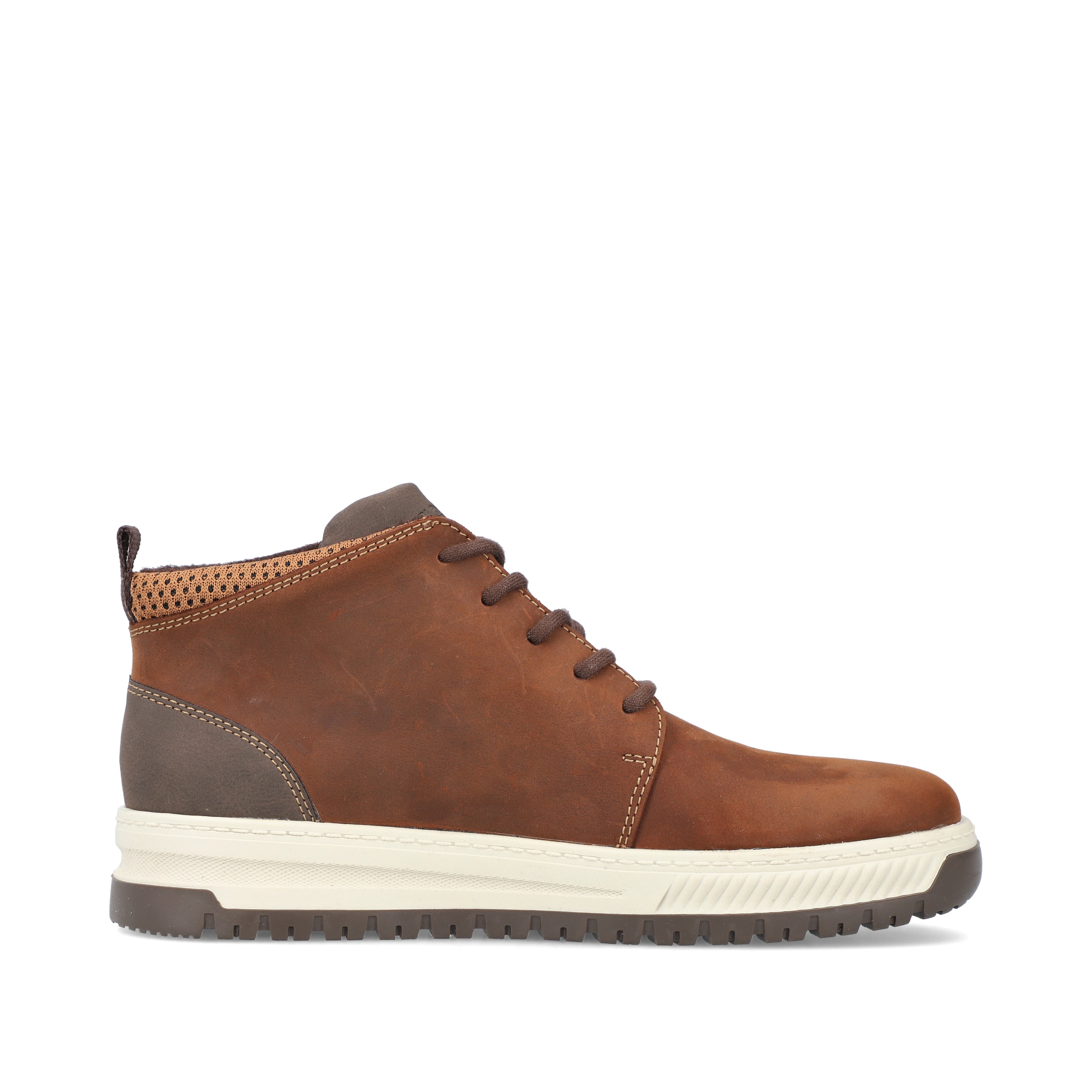 Rieker Herren Schnürstiefel mokkabraun