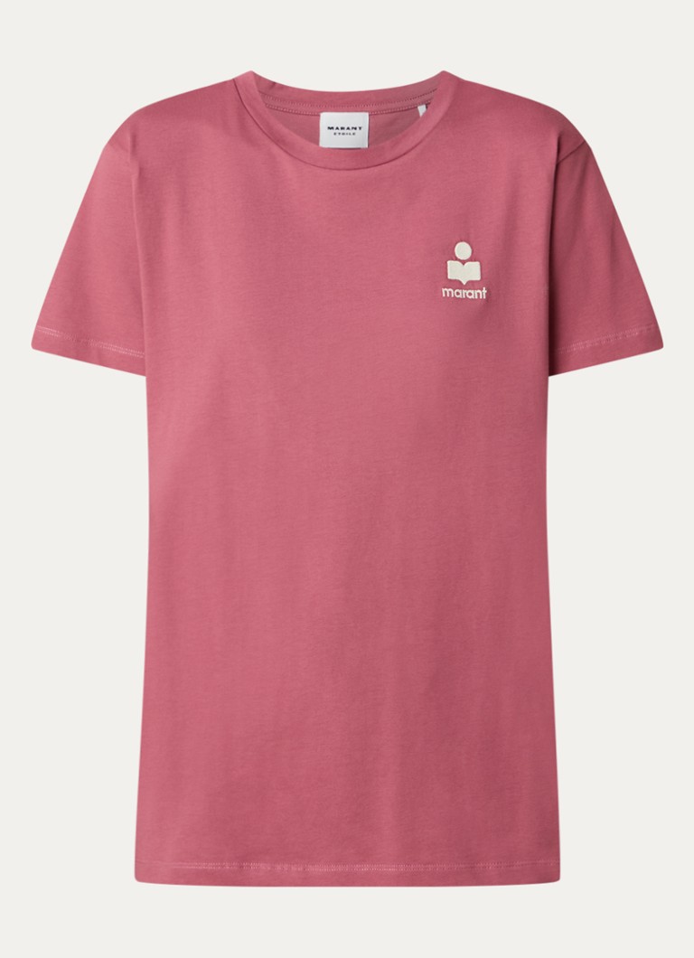T-shirt Isabel Marant Aby in cotone biologico con logo