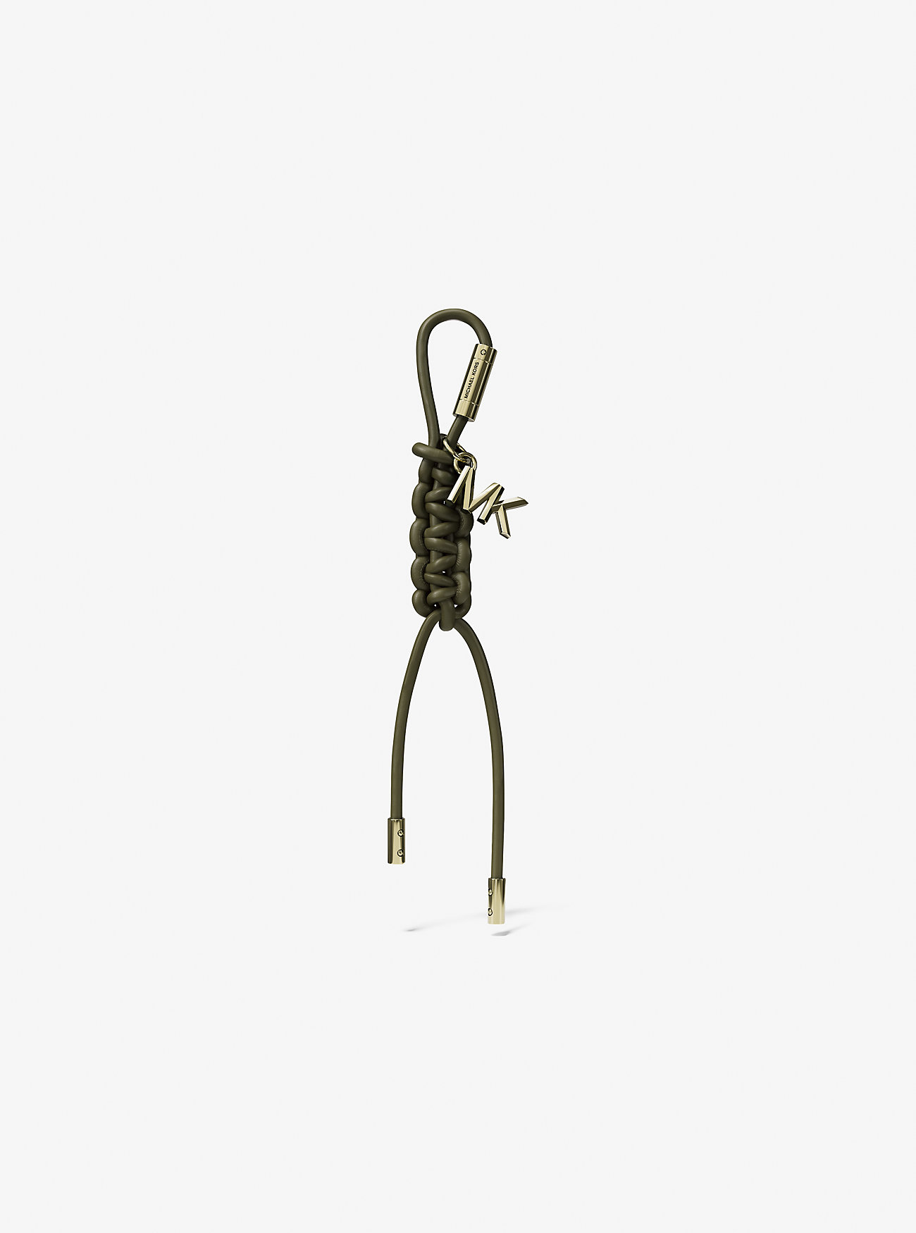 Gold-Tone and Braided Cord Bag Charm - IVY