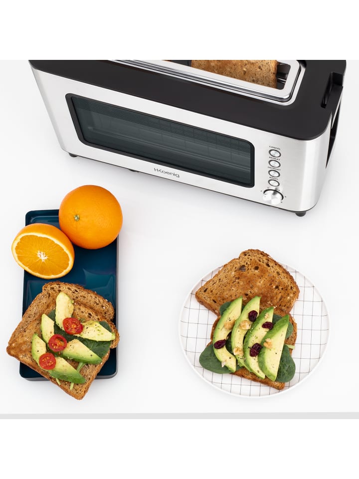 HKoenig Toaster VIEW7 in Silber günstig kaufen onesize