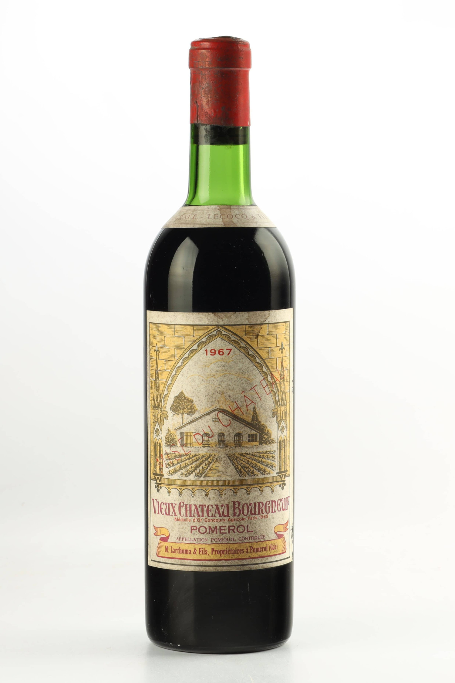 Vieux Chateau Bourgneuf 1967