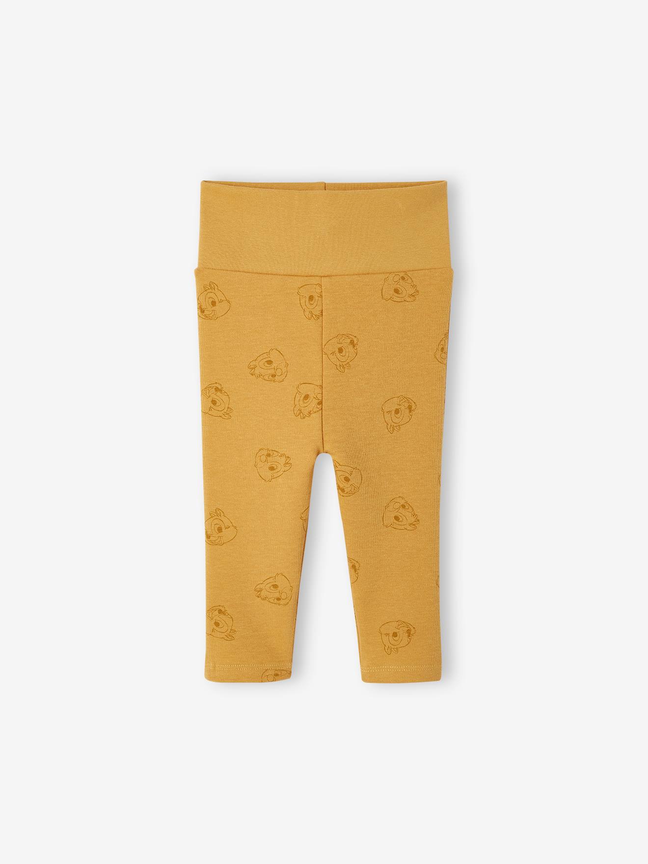 Disney Baby-Set Disney Animals: Body, Leggings & Mütze - senfgelb
