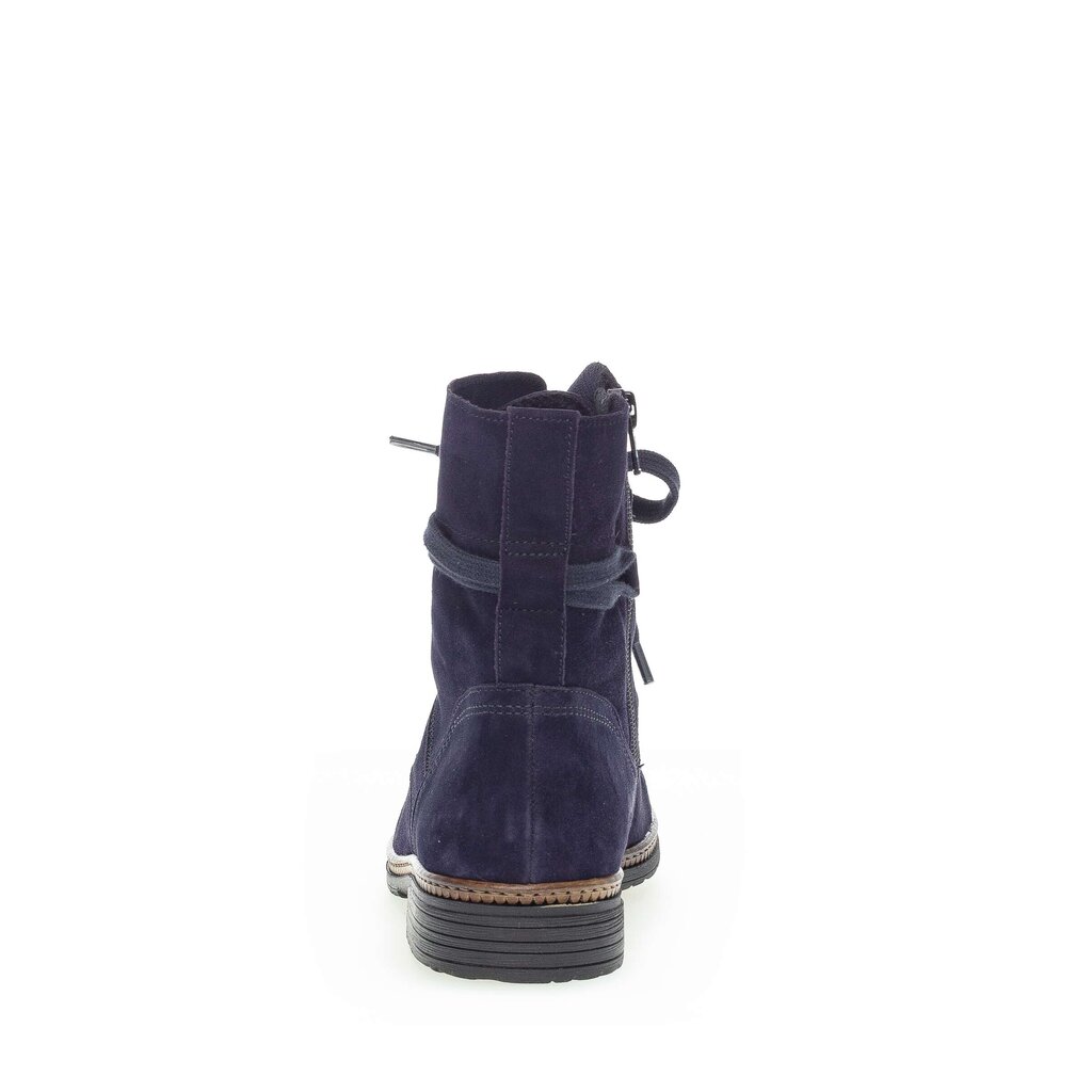 Gabor fashion Schnürstiefelette blau