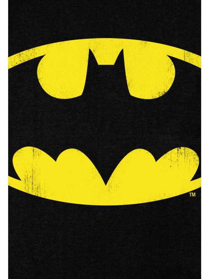 Logoshirt Baby-Body DC - BATMAN - Logo in schwarz günstig kaufen