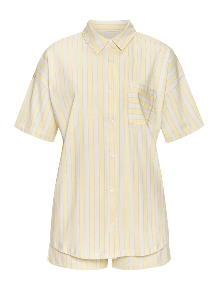 VIVANCE DREAMS Shorty in gelb-weiß-gestreift günstig kaufen