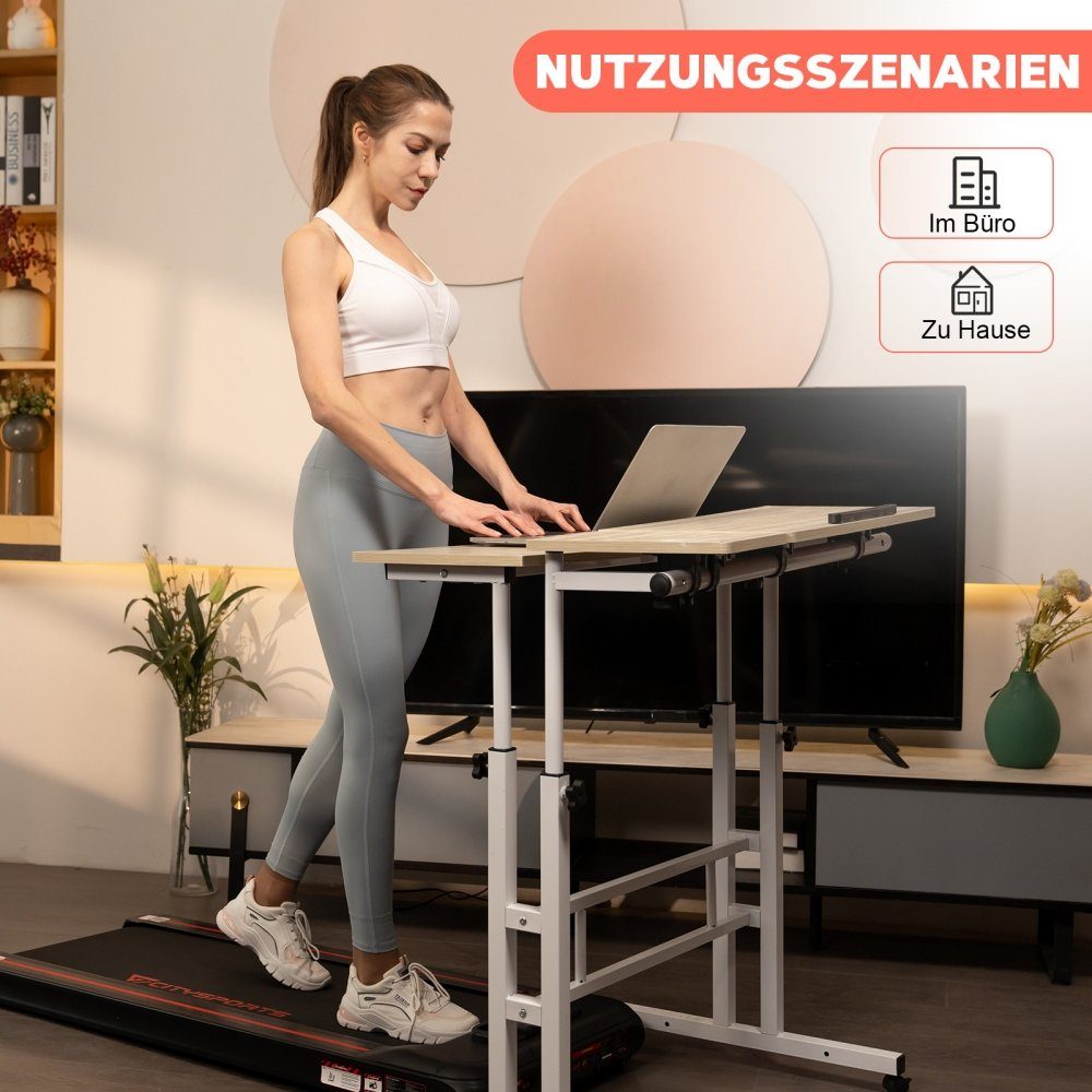 CITYSPORTS Laufband WP8, Laufbander für Zuhause 1-6km/h mit APP Schrittzähler