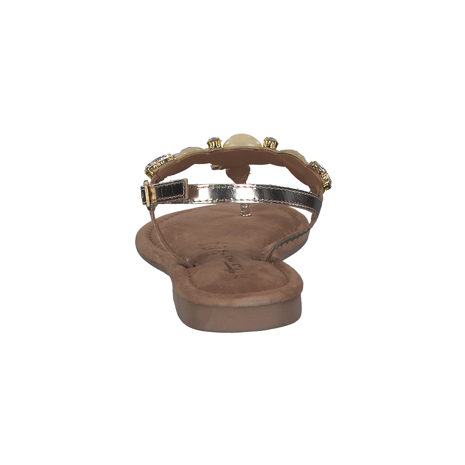 Tamaris 28163, T-Steg-Sandalen, Damen, SAND COMB