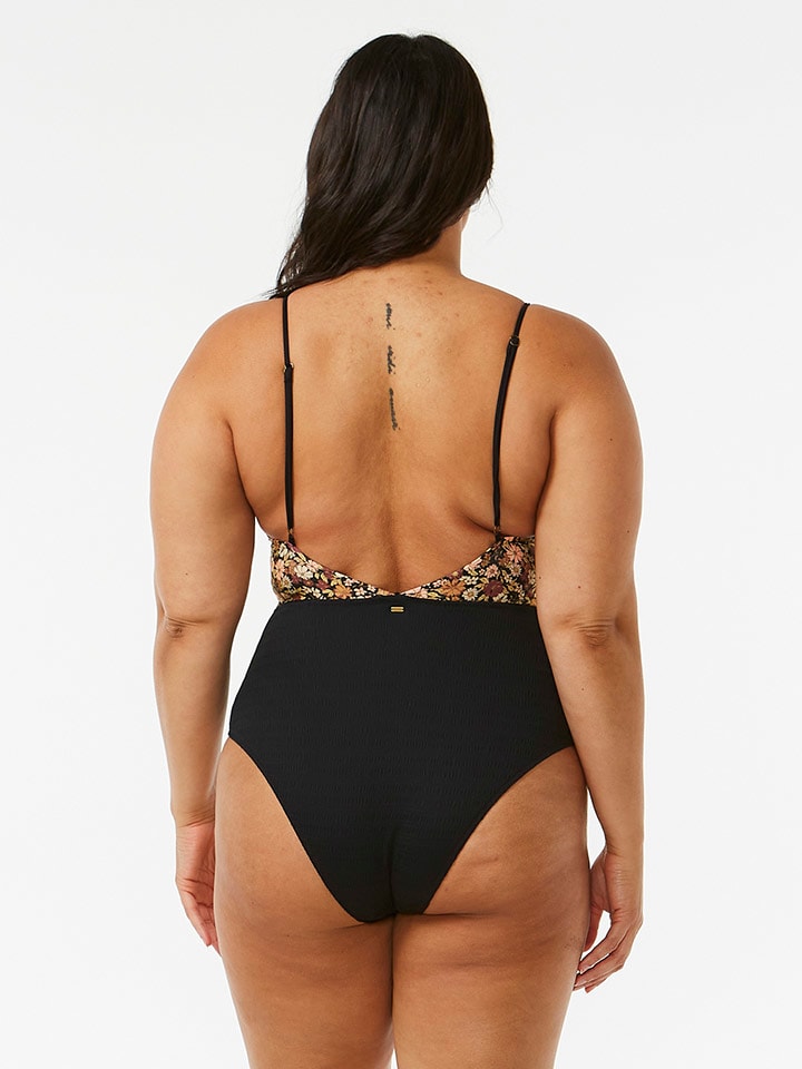 Rip Curl Bikini-Oberteil in Hellbraun/ Schwarz günstig kaufen